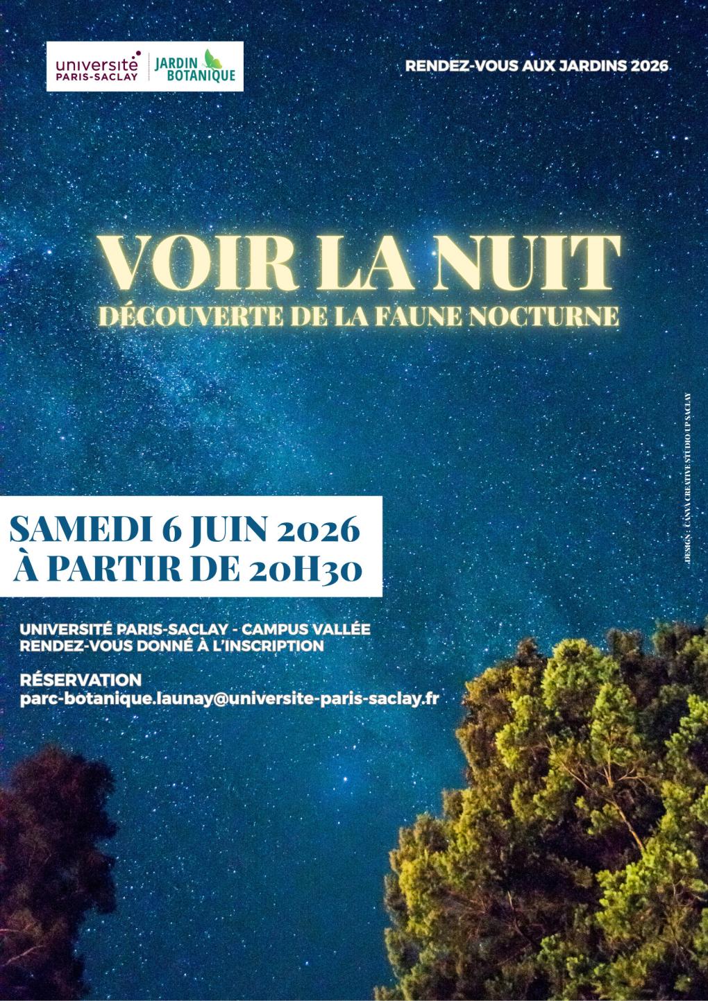 Voir la nuit : découverte de la faune nocturne | Université Paris-Saclay