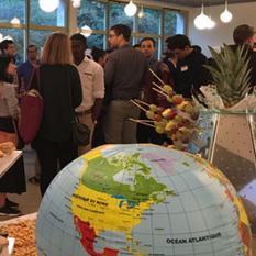 Etudiants internationaux lors du Welcome Evening