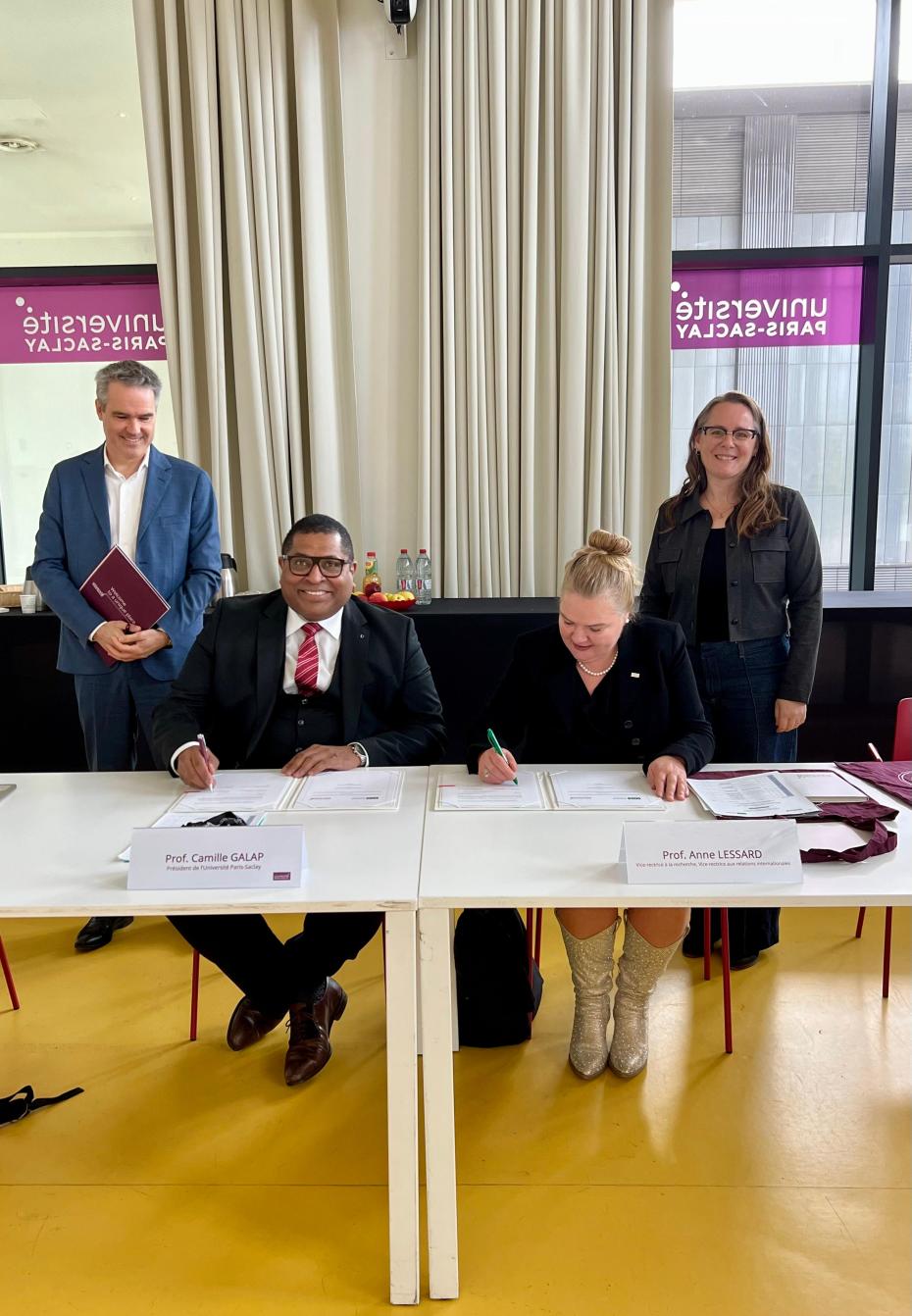 L'Université Paris-Saclay et l’Université de Sherbrooke renforcent leur ...