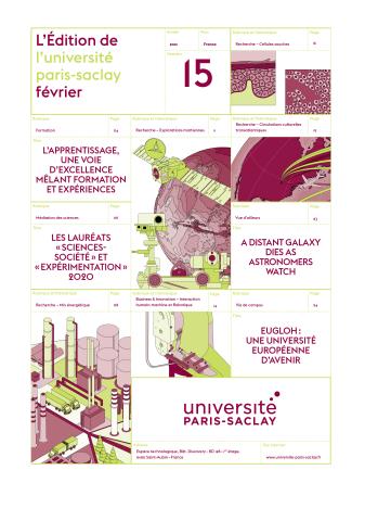 Parution Du Journal L Edition N 15 Fevrier 21 Universite Paris Saclay