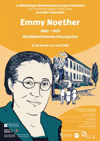 Affiche pour l'exposition Emmy Noether
