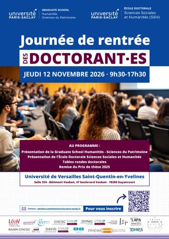 affiche journée des doctorants de la GS HSP 2026