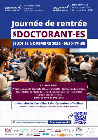 affiche journée des doctorants de la GS HSP 2026