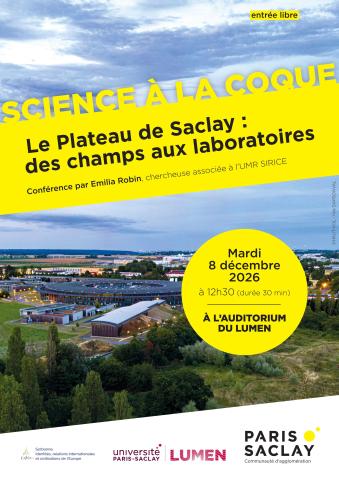 Science à la coque : Le plateau de Saclay : des champs au laboratoire