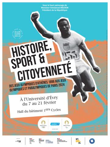 Exposition "Histoire, Sport & Citoyenneté : des Jeux Olympiques d'Athènes 1896 aux Jeux Olympiques et Paralympiques de Paris 2024"