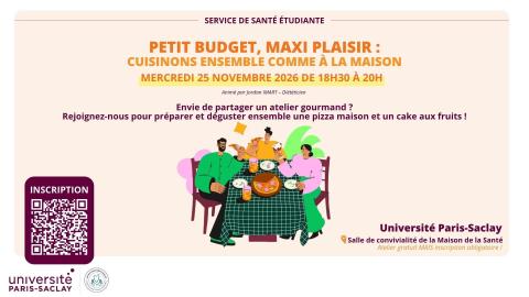 Petit budget, maxi plaisir : cuisinons ensemble comme à la maison !
