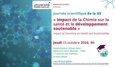 Journée scientifique de la GS Chimie