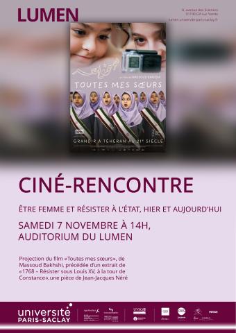 Ciné-rencontre : Être femme et résister à l’État, hier et aujourd’hui. 7/11 à 14h