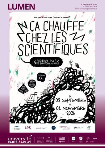 Exposition Ça chauffe chez les scientifiques : la recherche face à la crise environnementale