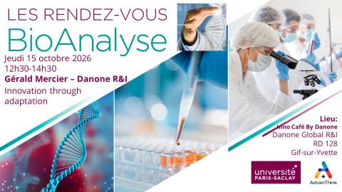 46ème Rendez-Vous BioAnalyse Paris Saclay: Innovation through adaptation: Leveraging a commercial solution for analytical and health challenges