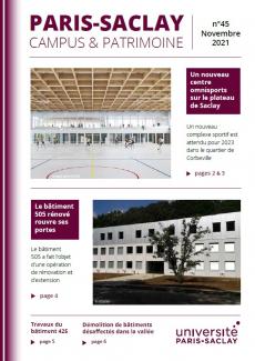 Une de la newsletter Campus & Patrimoine 45