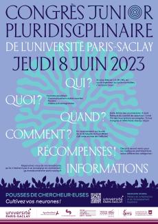 affiche du congrès junior pluridisciplinaire 2023