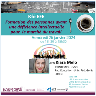 Kfé EFE (26 janvier 24), Melo K, Formation déficience intellectuelle