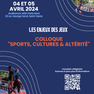 Colloque Sports cultures altérités (4-5 avril 2024)