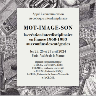 Colloque Mot-image-son (mai 2024)
