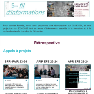Fil d'info #5 GS EFE