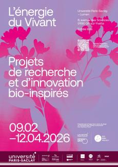 Affiche de l'exposition L'énergie du vivant